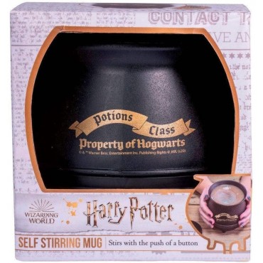 Taza Caldero Harry Potter Botón de Autoagitación 
