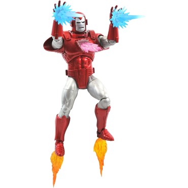 Figura Silver Centurion Iron Man Marvel Articulada 18 cms