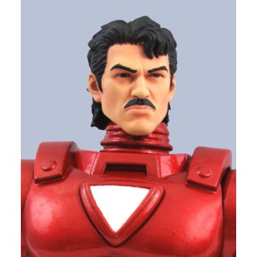 Figura Silver Centurion Iron Man Marvel Articulada 18 cms