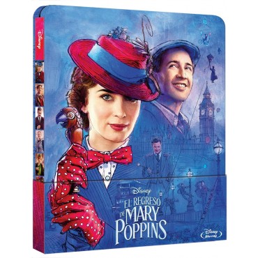 El Regreso De Mary Poppins Edición Metálica [Blu-ray]