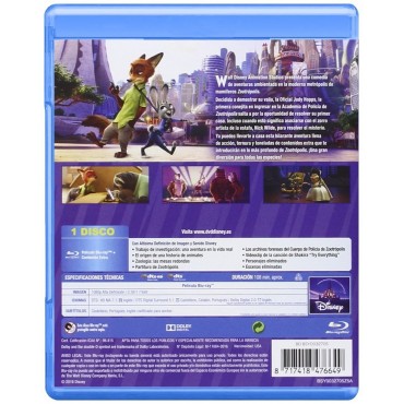 Zootrópolis [Blu-ray]