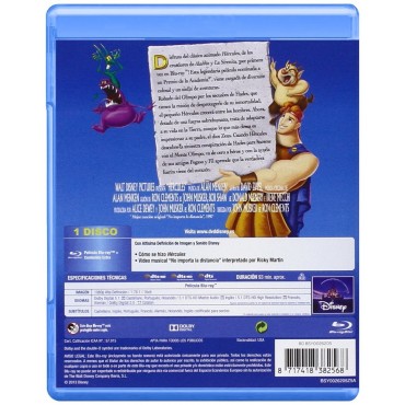 Hércules [Blu-ray]