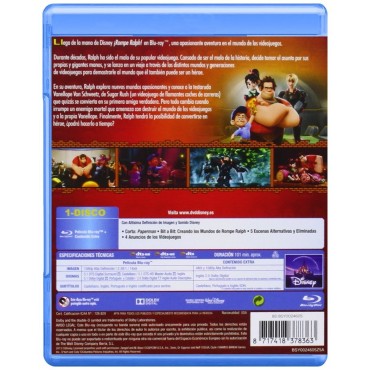 ¡Rompe Ralph! [Blu-ray]