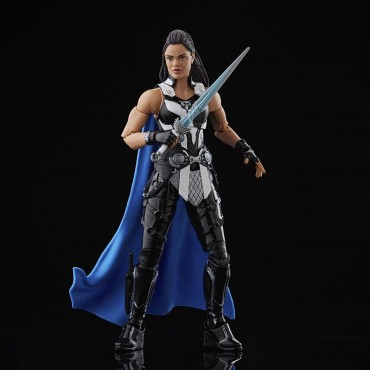 Figura King Valkyrie Thor Love And Thunder Reina Valkiria Marvel Legends Series Build A Figure Articulada 16 cms