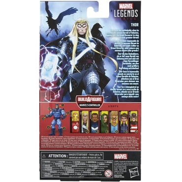 Figura Thor Marvel Legends Series Build A Figure Articulada 17 cms
