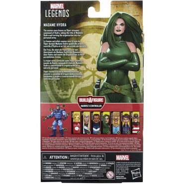 Figura Madame Hydra Marvel Legends Series Build A Figure Articulada 17 cms