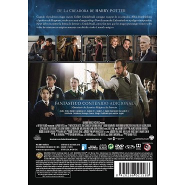 Animales Fantásticos: Los Crímenes De Grindelwald [DVD]