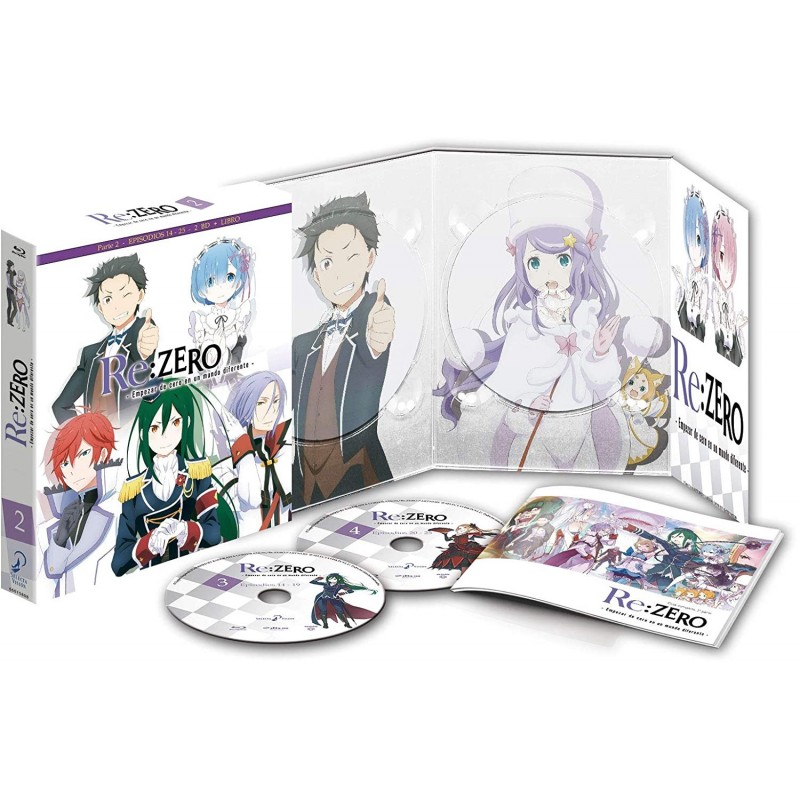 Re:Zero Episodios 14 A 25 (Parte 2) Blu-Ray Edición Coleccionistas [Blu-ray]