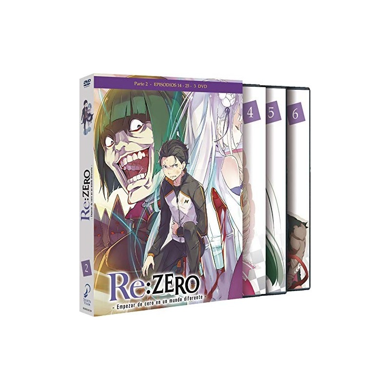 Re:Zero Episodios 14 A 25 (Parte 2) [DVD]