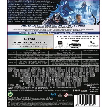 Venom (4K UHD  BD) [Blu-ray]