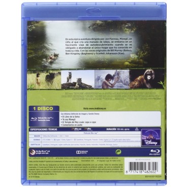 The Jungle Book 2016  Jon Favreau [BLU_RAY]
