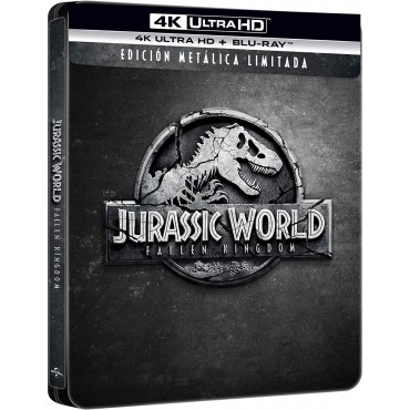 Jurassic World: El reino caído (4K UHD + Blu-ray) (Ed. especial metálica) [Blu-ray]