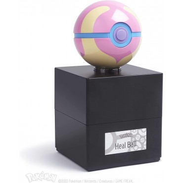 Bola Réplica Electrónica Die Cast Pokemon Pokeball Heal Ball