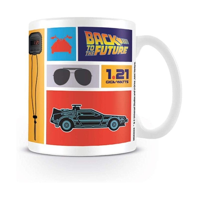 Taza Regreso al Futuro Cerámica 315 mls