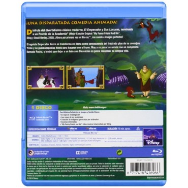 El Emperador Y Sus Locuras [BLU_RAY]