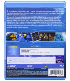 Atlantis: El Imperio Perdido [Blu-ray] (2001) Atlantis: The Lost Empire