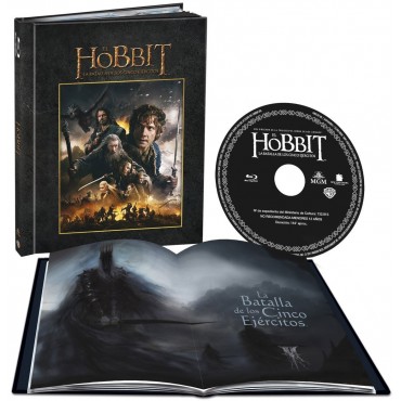 El Hobbit: la Batalla de los Cinco Ejércitos (Digibook) [Blu-ray] (2014) The Hobbit: The Battle of the Five Armies