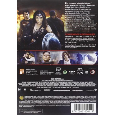 Batman V Superman: El Amanecer De La Justicia [DVD]