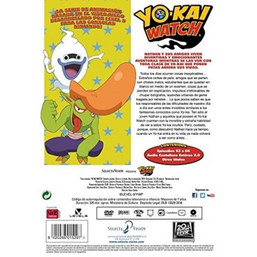 Yo-Kai Watch Temporada 2 Parte 3. Episodios 52 A 64. [DVD]