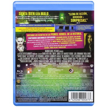 Escuadrón Suicida [Blu-ray]
