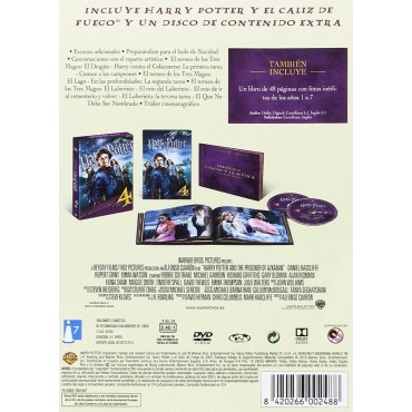Harry Potter Y El Cáliz De Fuego. Edición con libro. [DVD] (2005) Harry Potter And The Goblet Of Fire