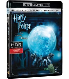 Harry Potter y la Orden del Fénix [4K UHD,Blu-ray] (2007) Harry Potter And The Order Of The Phoenix