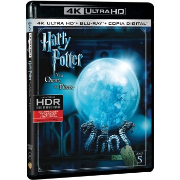 Harry Potter y la Orden del Fénix [4K UHD,Blu-ray] (2007) Harry Potter And The Order Of The Phoenix