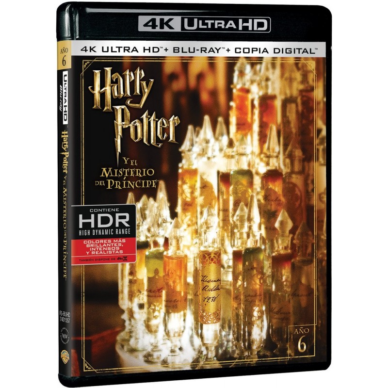 Harry Potter y el Misterio del Príncipe [Blu-ray] (2009) Harry Potter And The Half-Blood Prince