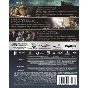 Fantastic Beasts Pack 1 To 3 [BLU_RAY]