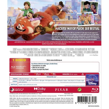 Turning Red [BLU_RAY]