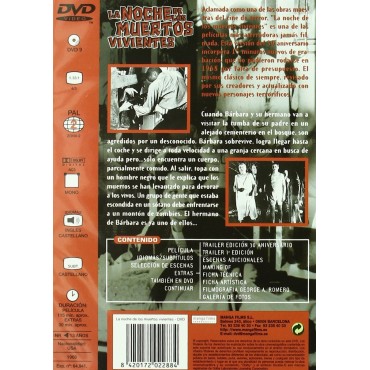 La Noche De Los Muertos Vivientes (Versión 30 Aniversario) [DVD] (1968) Night of the Living Dead