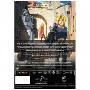 Fullmetal Alchemist: La Estrella Sagrada De Milos [DVD] (2011) Hagane no Renkinjutsushi: Mirosu no Seinaru Hoshi