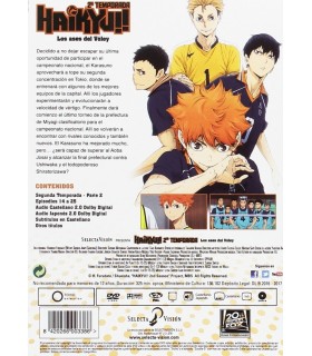 Haikyu!! Los Ases Del Voley Temporada 2 Parte 2 Ep. 14-25 [DVD]
