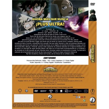 My Hero Academia: Misión Mundial De Héroes - DVD [DVD]