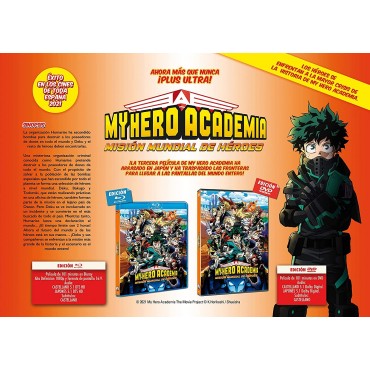 My Hero Academia: Misión Mundial De Héroes - DVD [DVD]