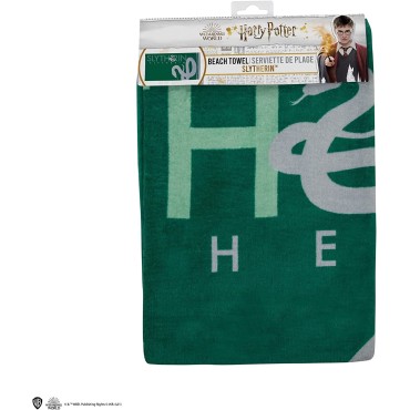 Toalla de Playa Slytherin Harry Potter 140 x 70 cms