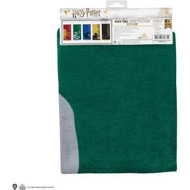 Toalla de Playa Slytherin Harry Potter 140 x 70 cms