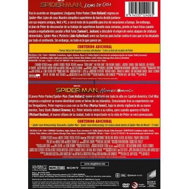 Spider-Man: Homecoming + Spider-Man: Far from Home [DVD]