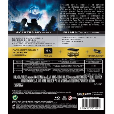 Los Cazafantasmas. 1984 (4K Ultra HD) [Blu-ray]
