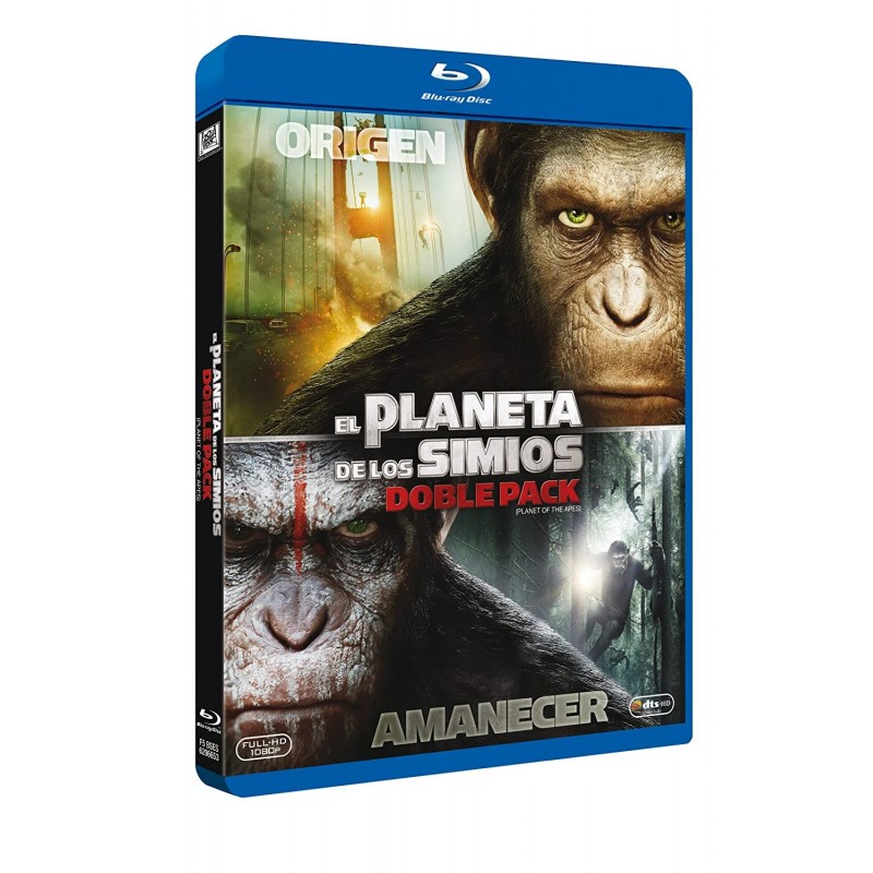 Rise Of The Planet Of The Apes + Dawn Of The Planet Of The Apes [BLU_RAY]
