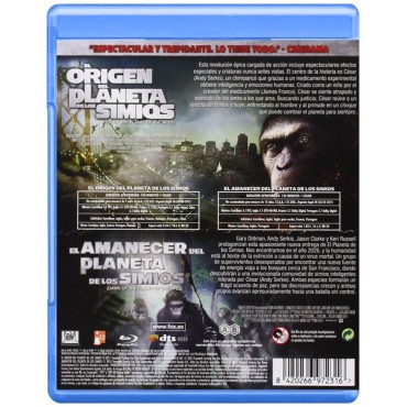Rise Of The Planet Of The Apes + Dawn Of The Planet Of The Apes [BLU_RAY]