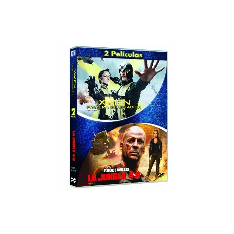 X-Men: Primera Generación  Jungla 4.0 [DVD]