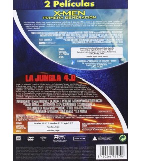 X-Men: Primera Generación  Jungla 4.0 [DVD]