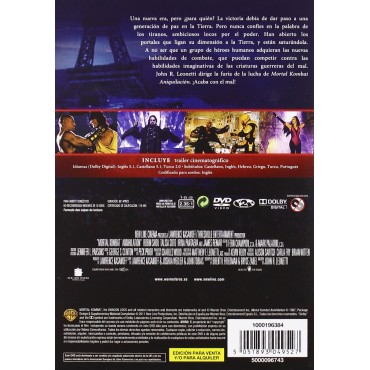 Mortal Kombat 2: Aniquilacion (1997) [DVD]