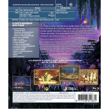 Tiana y El Sapo [Blu-ray]