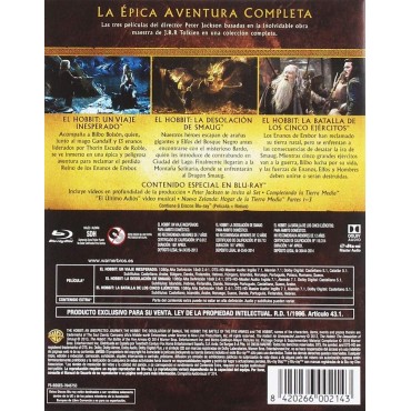 Trilogía El Hobbit [Blu-ray]