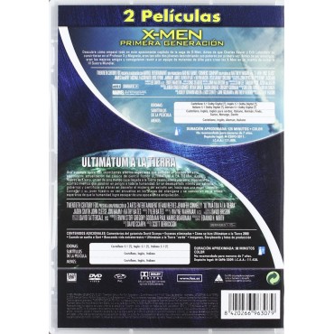 X-Men: Primera Generación+ Ultimatum A La Tierra (2008) [DVD]
