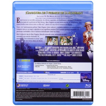 Mary Poppins - Edición 50º Aniversario [Blu-ray]