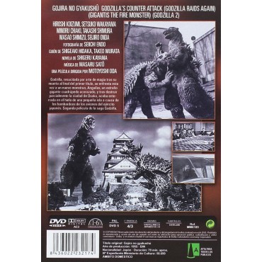 Godzilla Contraataca (El Rey de los Monstruos) [DVD]