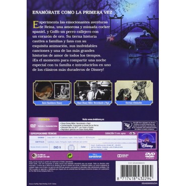 La Dama Y El Vagabundo (2014) [DVD]